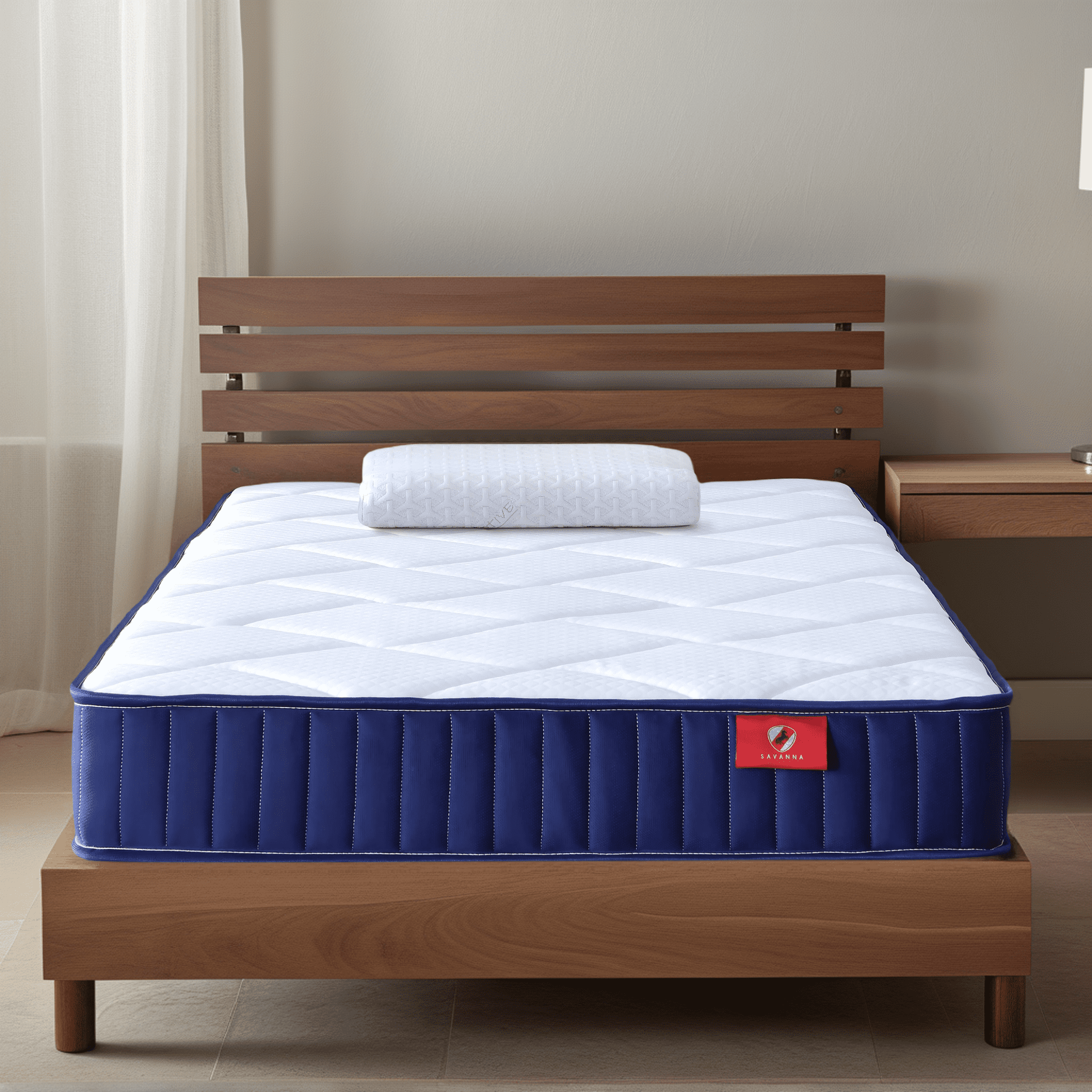 Kosynda 6 inch Twin Mattress, Medium Hybrid Mattress with Pocketed Coil, Cool Memory Foam and Breathable Euro Cover
